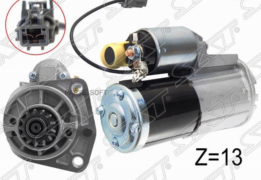 Стартер Nissan X-Trail T31/Teana J32/Murano Z51/Renault Koleos Hy0# 08- 12V 1,7Kw 13T Cw S
Стартер Nissan X-Trail T31/Teana J32/Murano Z51/Renault Koleos Hy0# 08- 12V 1,7Kw 13T Cw S