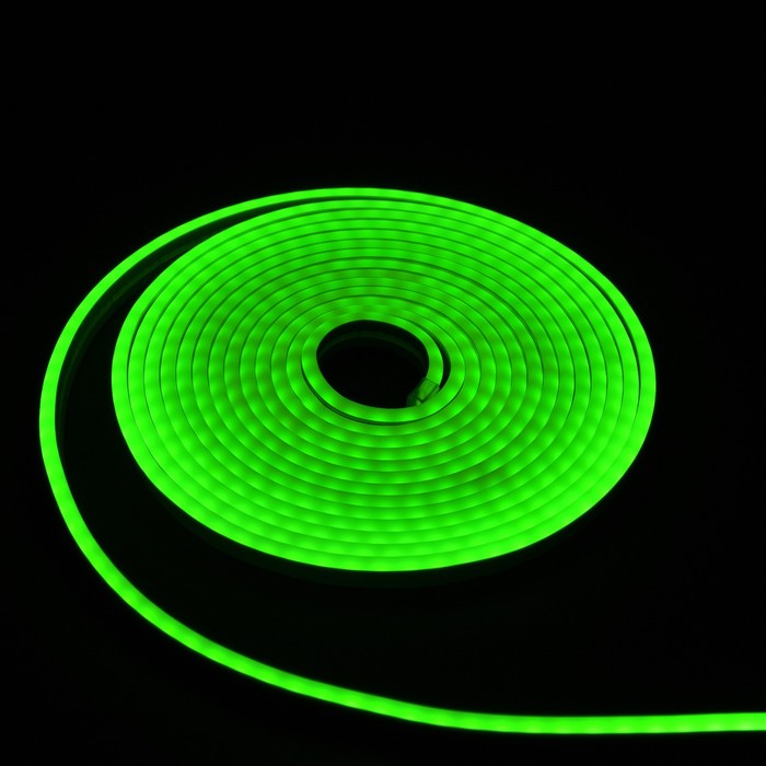 Гибкий неон Luazon Lighting 6x12 мм, IP65, 10 м, SMD2835, 120 LED/м, 12 В,свечение зелёное
Гибкий неон Luazon Lighting 6x12 мм, IP65, 10 м, SMD2835, 120 LED/м, 12 В,свечение зелёное