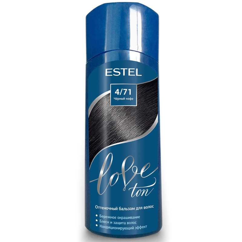 Бальзам для волос тонирующий ESTEL Love Ton 4.71 черный кофе 150 мл, Бальзам для волос тонирующий
Бальзам для волос тонирующий ESTEL Love Ton 4.71 черный кофе 150 мл, Бальзам для волос тонирующий