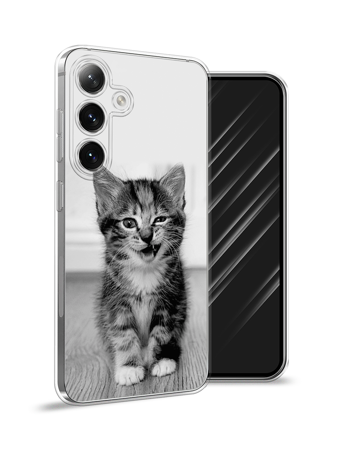 Чехол Awog на Samsung Galaxy S24 "Подмигивающий котенок", Черный;серый, 2109050-1
Чехол Awog на Samsung Galaxy S24 "Подмигивающий котенок", Черный;серый, 2109050-1