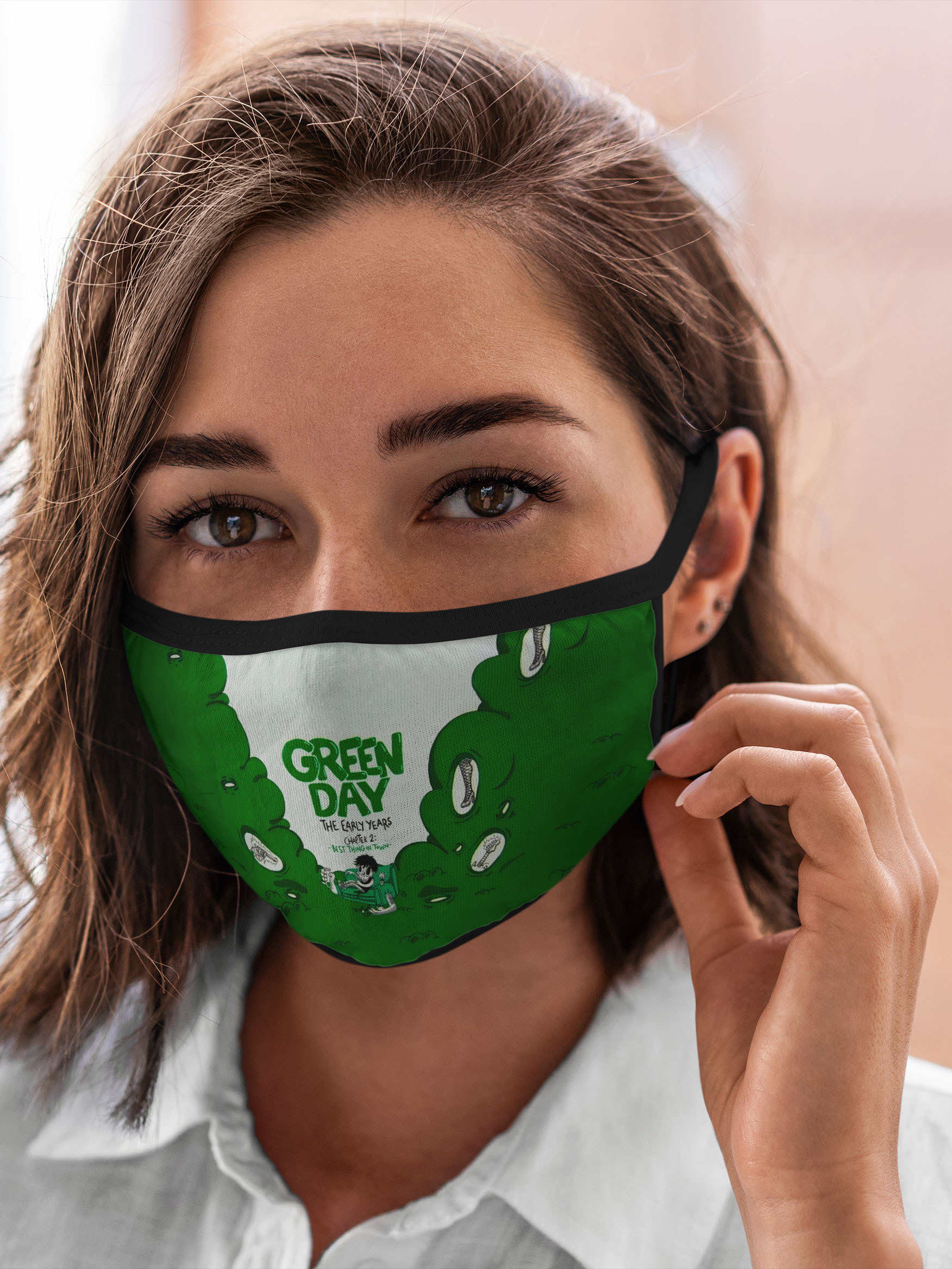 Многоразовая маска унисекс Burnettie Green Day Монстр, Разноцветный, Green Day Монстр
Многоразовая маска унисекс Burnettie Green Day Монстр, Разноцветный, Green Day Монстр