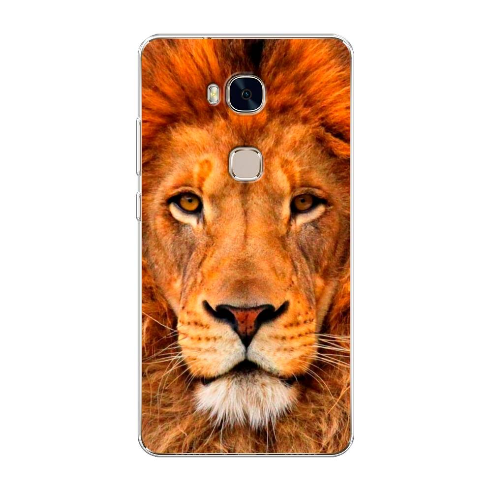 Чехол для Honor 5X "Благородный лев", Оранжевый, 60550-1 
Чехол для Honor 5X "Благородный лев", Оранжевый, 60550-1