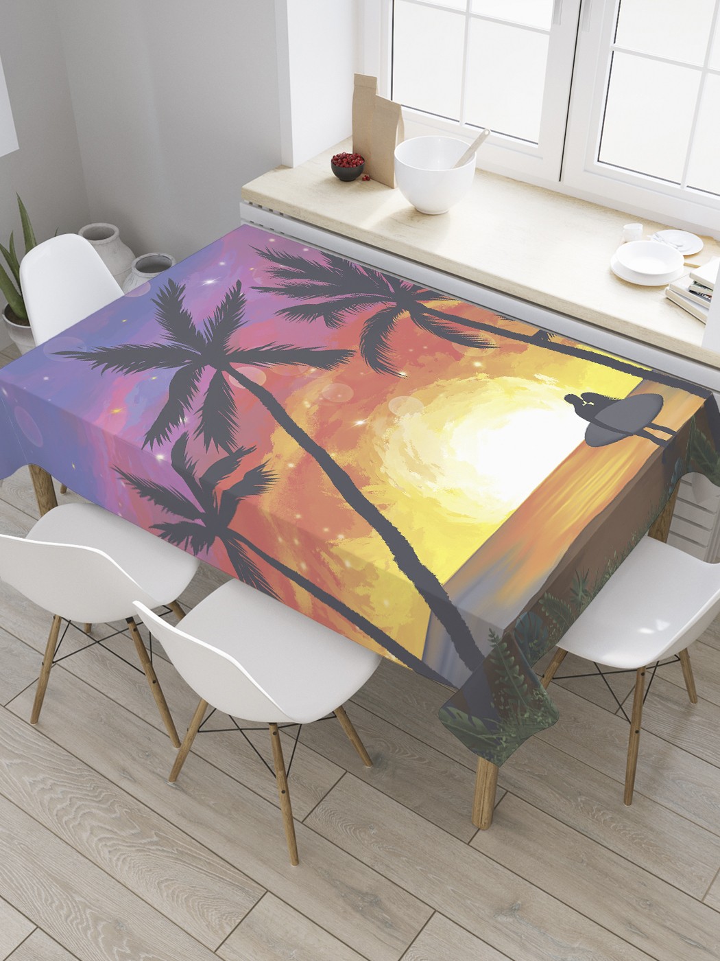 Скатерть прямоугольная JoyArty "Любовь на берегу океана" из оксфорда, 180x145 см, Оранжевый, Любовь на берегу океана
Скатерть прямоугольная JoyArty "Любовь на берегу океана" из оксфорда, 180x145 см, Оранжевый, Любовь на берегу океана