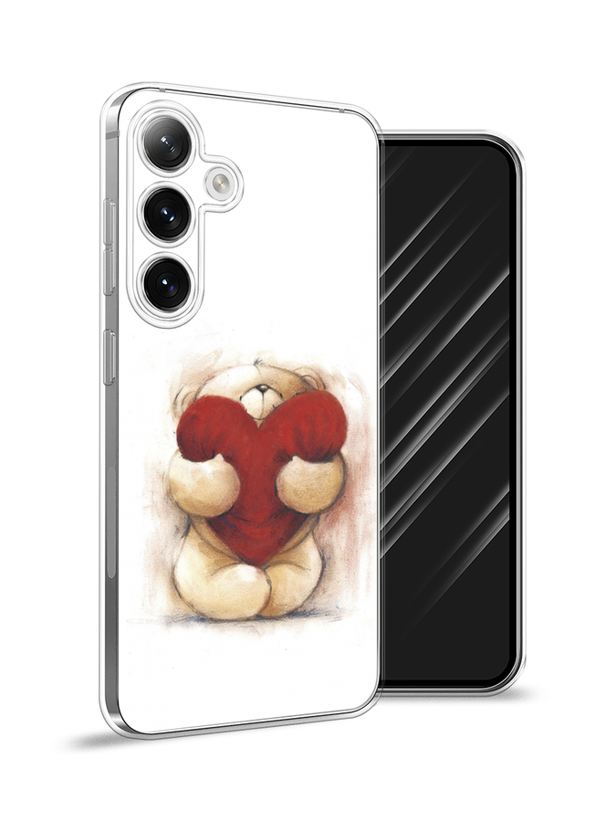 Чехол Awog на Samsung Galaxy S24 "Мишка с сердцем 1", Белый;бордовый;бежевый, 2109050-1
Чехол Awog на Samsung Galaxy S24 "Мишка с сердцем 1", Белый;бордовый;бежевый, 2109050-1