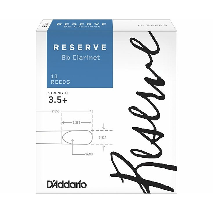 Трости для кларнета Bb DAddario Woodwinds Rico DCR10355, Woodwinds Rico DCR10355
Трости для кларнета Bb DAddario Woodwinds Rico DCR10355, Woodwinds Rico DCR10355