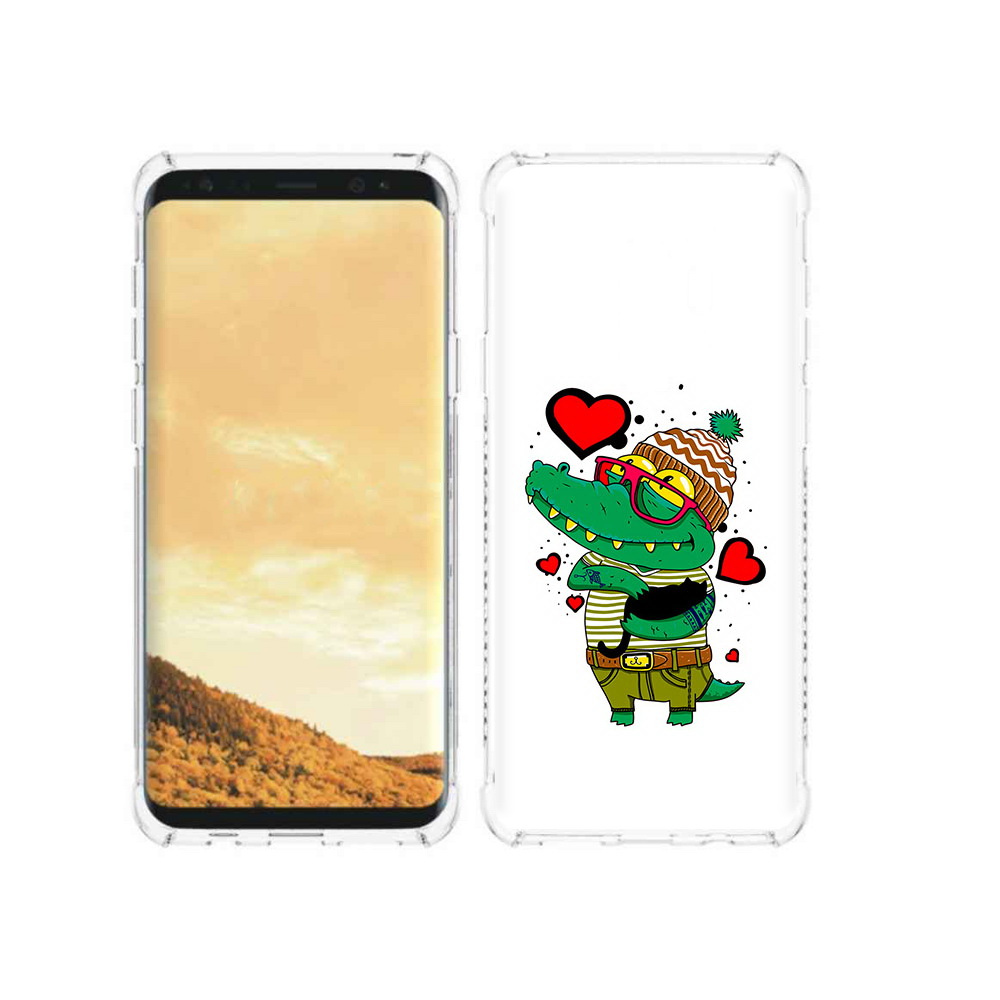 Чехол MyPads Tocco для Samsung Galaxy S9 Влюбленный крокодил (PT98329.588.48), Прозрачный, Tocco
Чехол MyPads Tocco для Samsung Galaxy S9 Влюбленный крокодил (PT98329.588.48), Прозрачный, Tocco