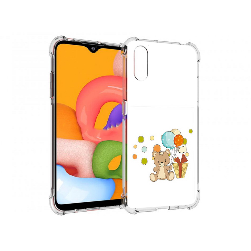 Чехол MyPads Tocco для Samsung Galaxy A01 медвеженок с подарком (PT144711.509.470), Прозрачный, Tocco
Чехол MyPads Tocco для Samsung Galaxy A01 медвеженок с подарком (PT144711.509.470), Прозрачный, Tocco
