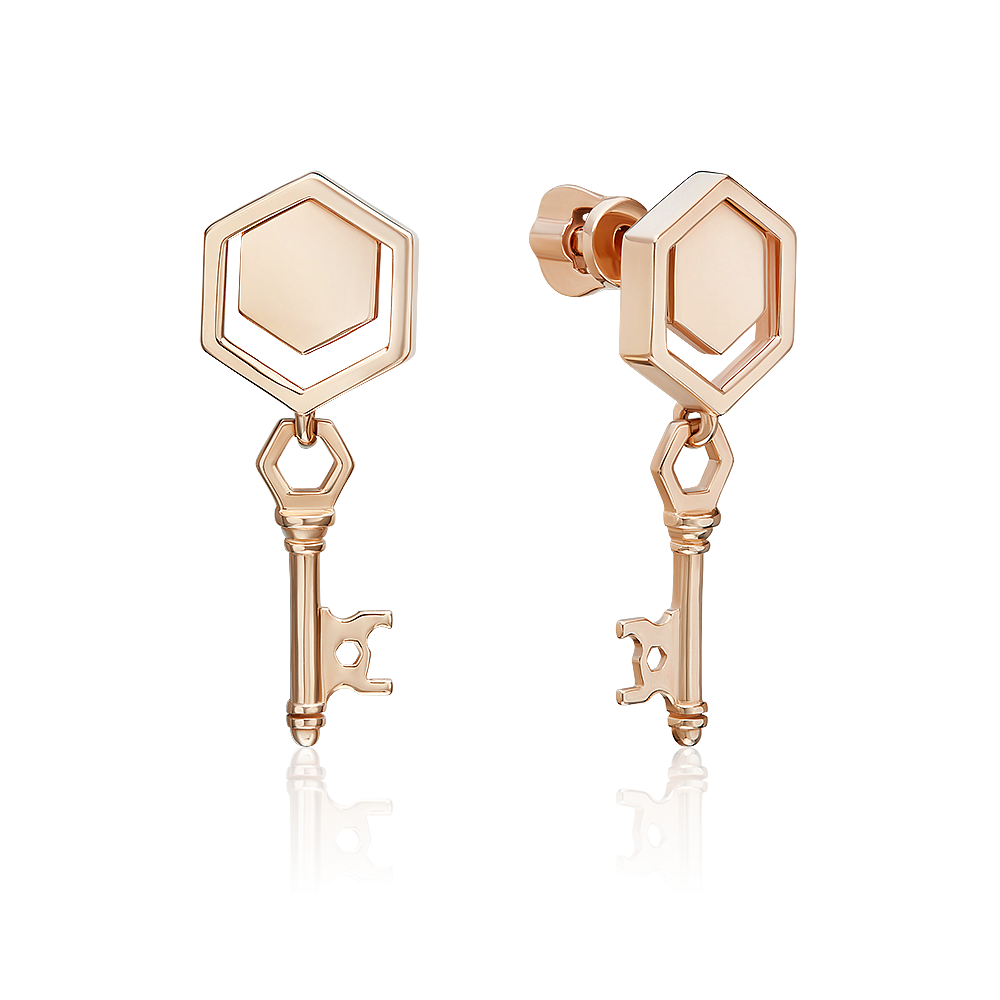 Серьги подвески из красного золота PLATINA jewelry 02-5307-00-000-1110, 02-5307-00-000-1110
Серьги подвески из красного золота PLATINA jewelry 02-5307-00-000-1110, 02-5307-00-000-1110