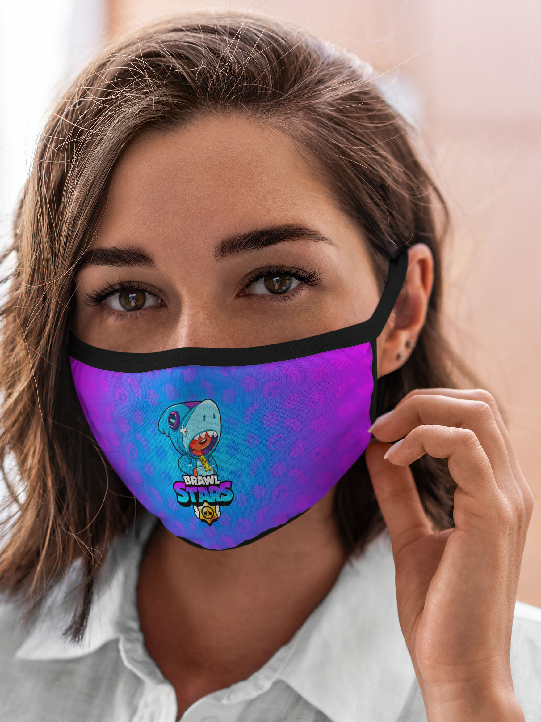 Многоразовая маска унисекс Burnettie Brawl Stars Leon Shark, Разноцветный, Brawl Stars Leon Shark
Многоразовая маска унисекс Burnettie Brawl Stars Leon Shark, Разноцветный, Brawl Stars Leon Shark