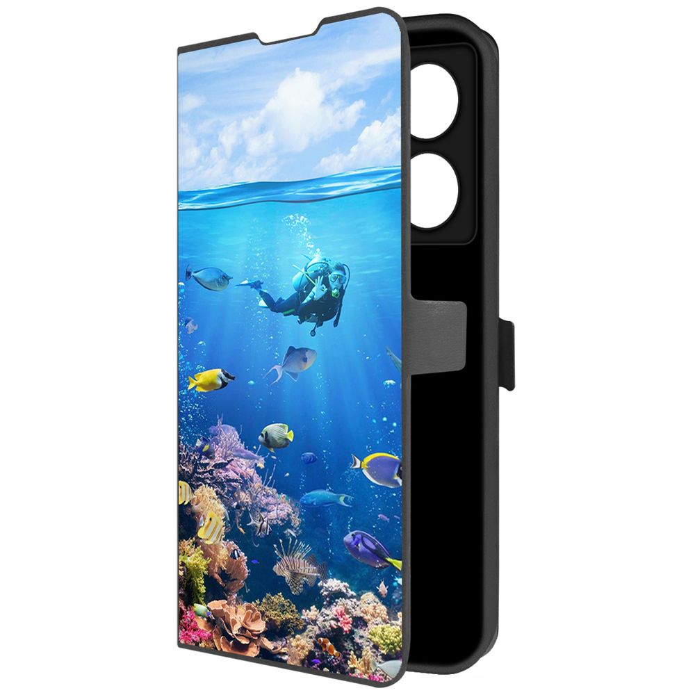 Чехол-книжка Krutoff Eco Book для INFINIX Note 40 Pro 5G Австралия, Большой Барьерный Риф, Черный
Чехол-книжка Krutoff Eco Book для INFINIX Note 40 Pro 5G Австралия, Большой Барьерный Риф, Черный