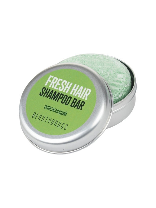 Шампунь BEAUTYDRUGS Fresh Hair Shampoo Bar твердый освежающий для всех типов волос, 55 г
Шампунь BEAUTYDRUGS Fresh Hair Shampoo Bar твердый освежающий для всех типов волос, 55 г