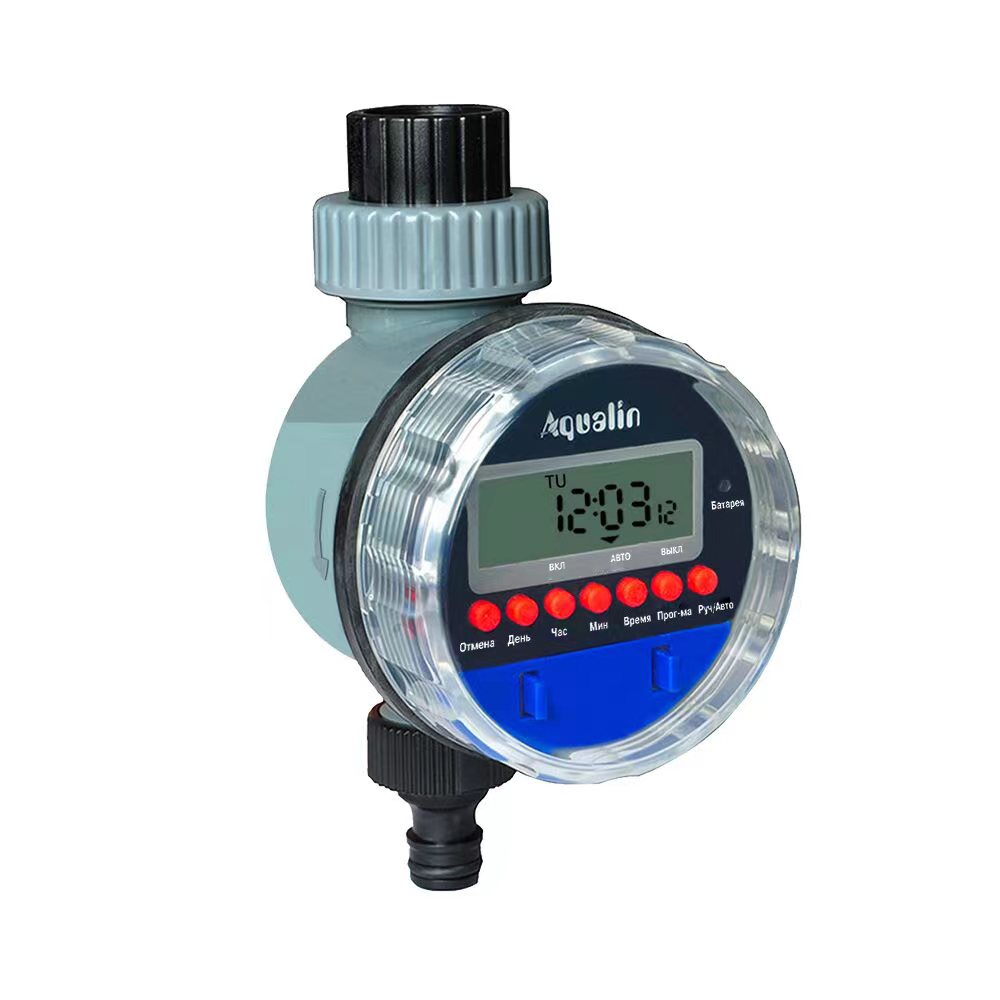 Таймер для полива электронный c ЖК-дисплеем Aqualin AT02, Разноцветный, AT02
Таймер для полива электронный c ЖК-дисплеем Aqualin AT02, Разноцветный, AT02
