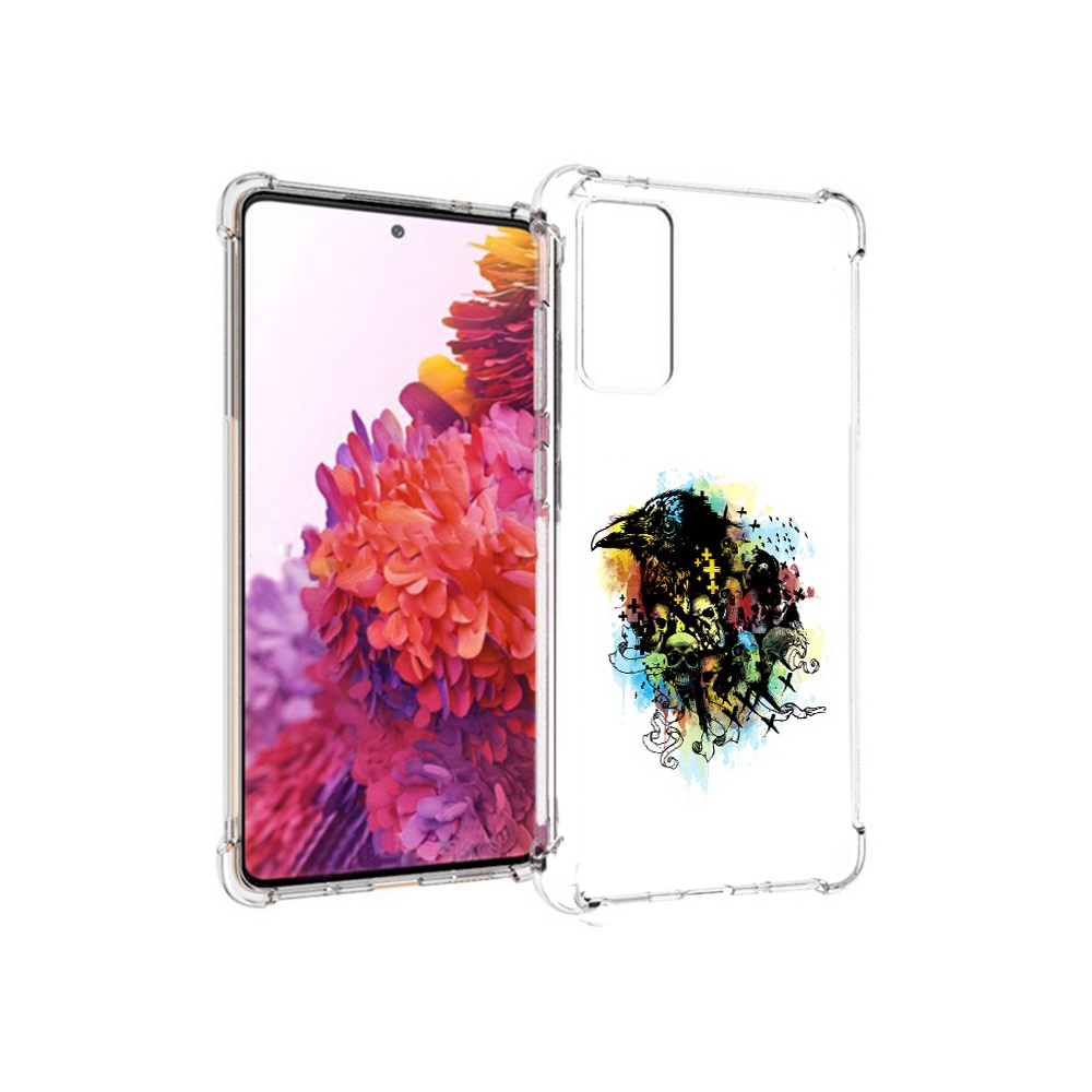 Чехол MyPads Tocco для Samsung Galaxy S20 FE ворон и черепа (PT153647.496.273), Прозрачный, Tocco
Чехол MyPads Tocco для Samsung Galaxy S20 FE ворон и черепа (PT153647.496.273), Прозрачный, Tocco