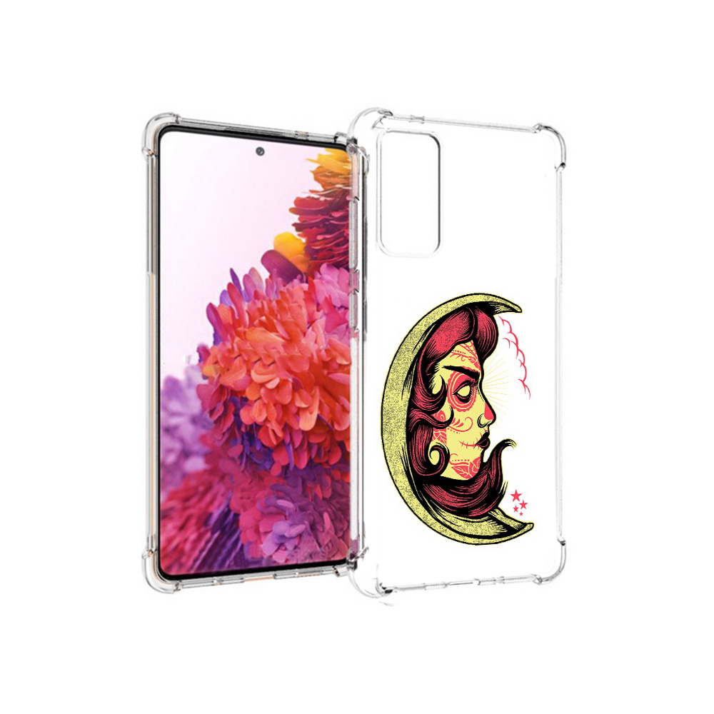 Чехол MyPads Tocco для Samsung Galaxy S20 FE желтый полумесяц с лицом девушки, Прозрачный, Tocco
Чехол MyPads Tocco для Samsung Galaxy S20 FE желтый полумесяц с лицом девушки, Прозрачный, Tocco