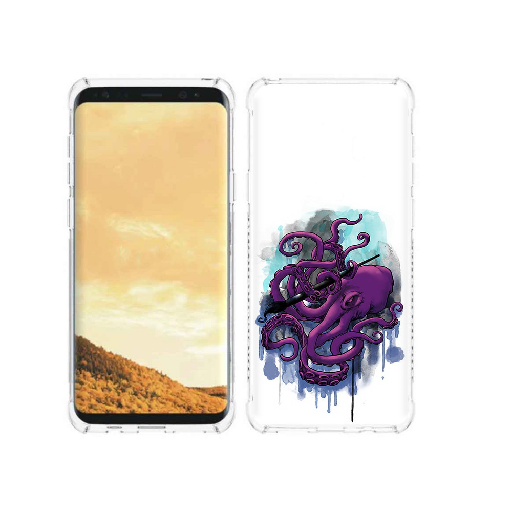 Чехол MyPads Tocco для Samsung Galaxy S9 фиолетовый осьминог (PT98329.588.658), Прозрачный, Tocco
Чехол MyPads Tocco для Samsung Galaxy S9 фиолетовый осьминог (PT98329.588.658), Прозрачный, Tocco