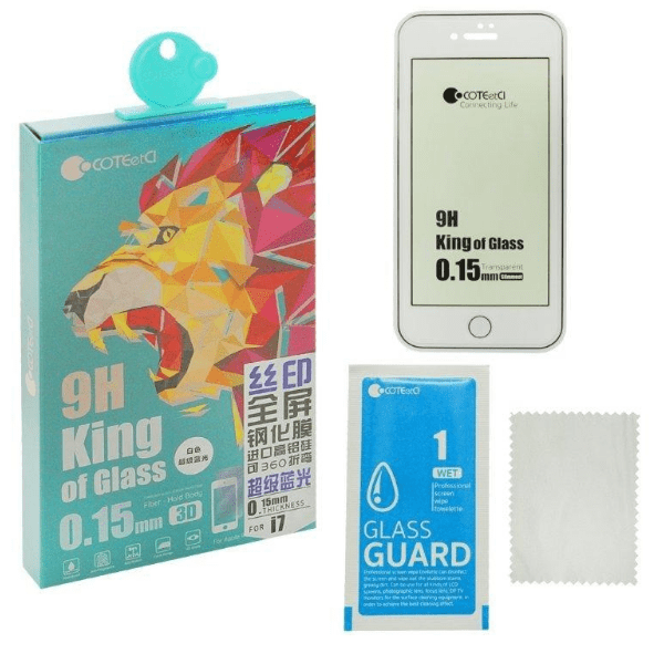Защитное стекло IPhone 7 3D 0.15mm Coteetci
Защитное стекло IPhone 7 3D 0.15mm Coteetci