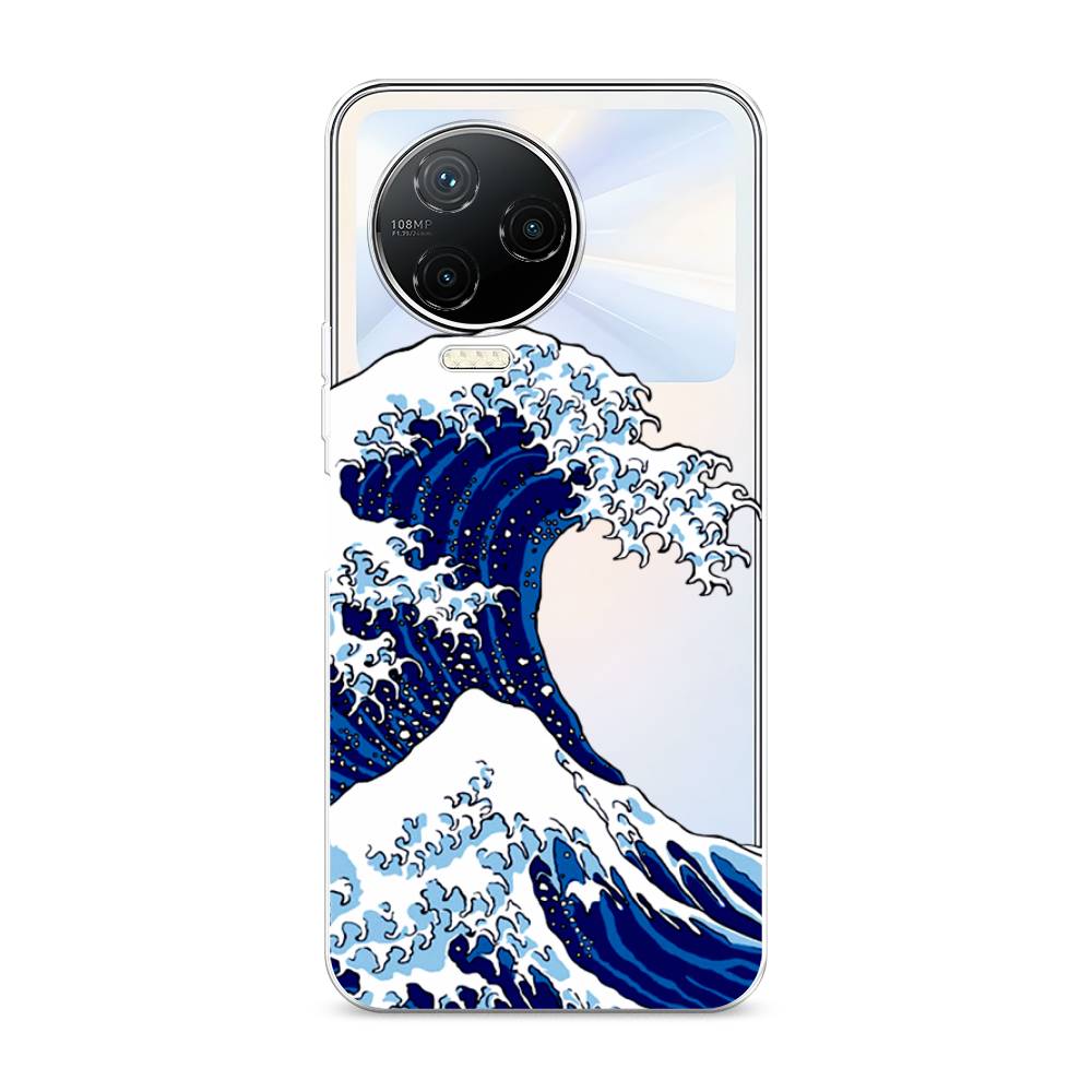 Чехол Awog на Infinix NOTE 12 2023 / Инфиникс Нот 12 2023 "Волна в Канагаве", Синий;белый
Чехол Awog на Infinix NOTE 12 2023 / Инфиникс Нот 12 2023 "Волна в Канагаве", Синий;белый