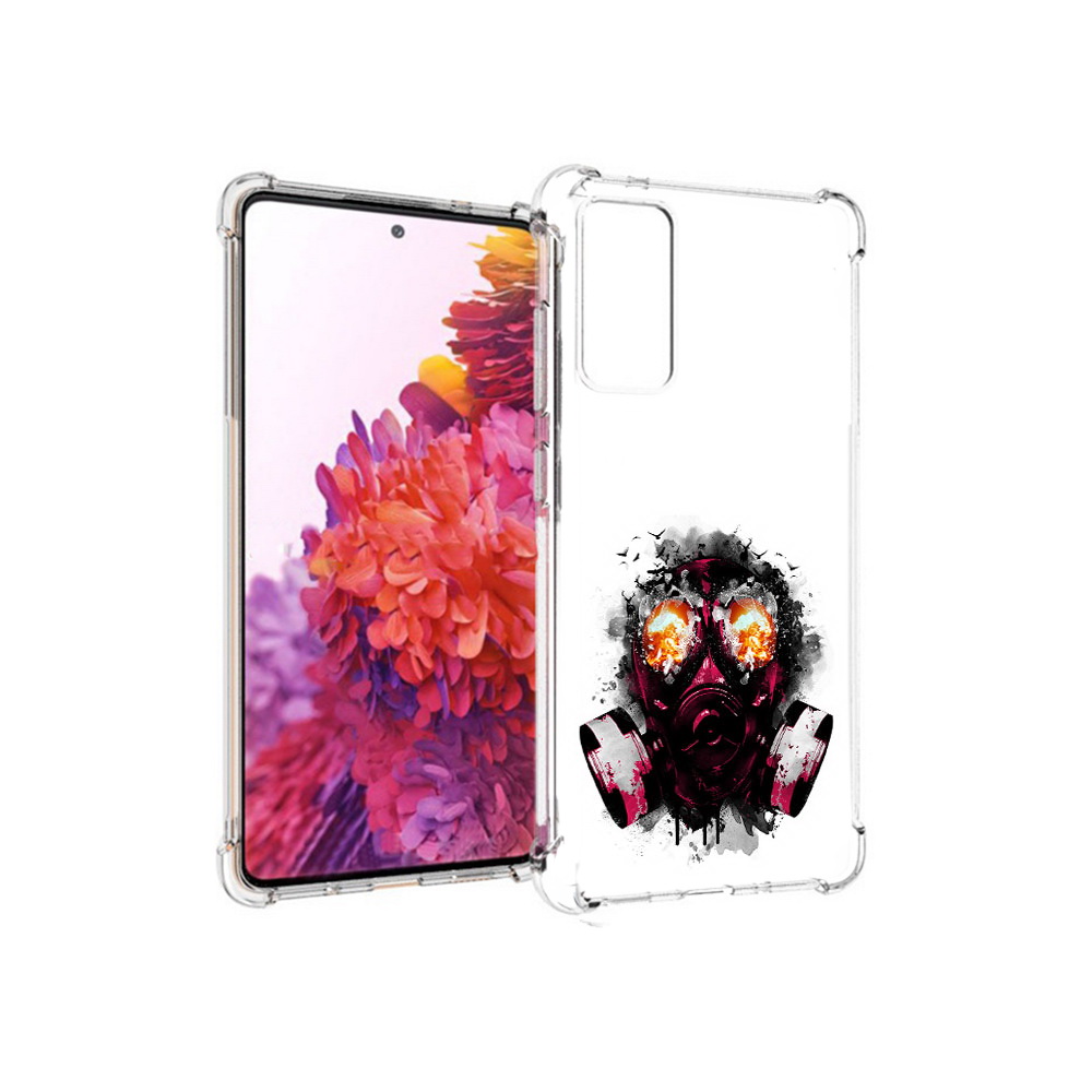 Чехол MyPads Tocco для Samsung Galaxy S20 FE красный противогаз (PT153647.496.412), Прозрачный, Tocco 
Чехол MyPads Tocco для Samsung Galaxy S20 FE красный противогаз (PT153647.496.412), Прозрачный, Tocco