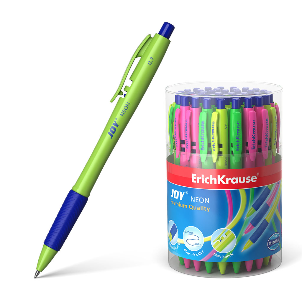 Набор ручек шариковых ErichKrause Ultra Glide Technology 43347, синяя, 0,7 мм, 50 шт., Joy®
Набор ручек шариковых ErichKrause Ultra Glide Technology 43347, синяя, 0,7 мм, 50 шт., Joy®