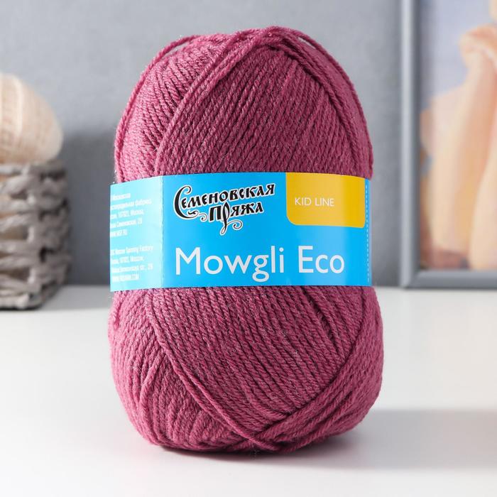 Пряжа Mowgli Eco (МауглиЭко) 90% акрил, 10% капрон 200м/50гр бруснич (51), Пряжа для вязания Mowgli Eco
Пряжа Mowgli Eco (МауглиЭко) 90% акрил, 10% капрон 200м/50гр бруснич (51), Пряжа для вязания Mowgli Eco