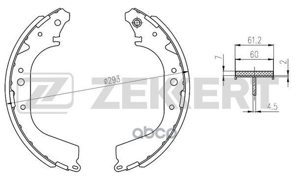 Колодки Тормозные Nissan Kubistar (X76, X80) 03-, Patrol (Y60, Gr) 03- Задние Барабанные (
Колодки Тормозные Nissan Kubistar (X76, X80) 03-, Patrol (Y60, Gr) 03- Задние Барабанные (
