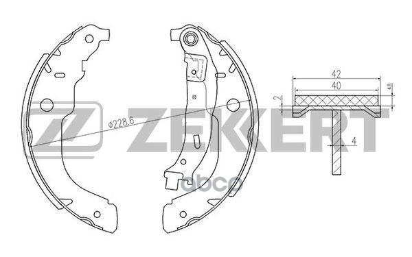 Колодки Тормозные Citroen C3 Ii 09-, Ds3 09-; Peugeot 207 06- Задние Барабанные (Gs8731) Z
Колодки Тормозные Citroen C3 Ii 09-, Ds3 09-; Peugeot 207 06- Задние Барабанные (Gs8731) Z
