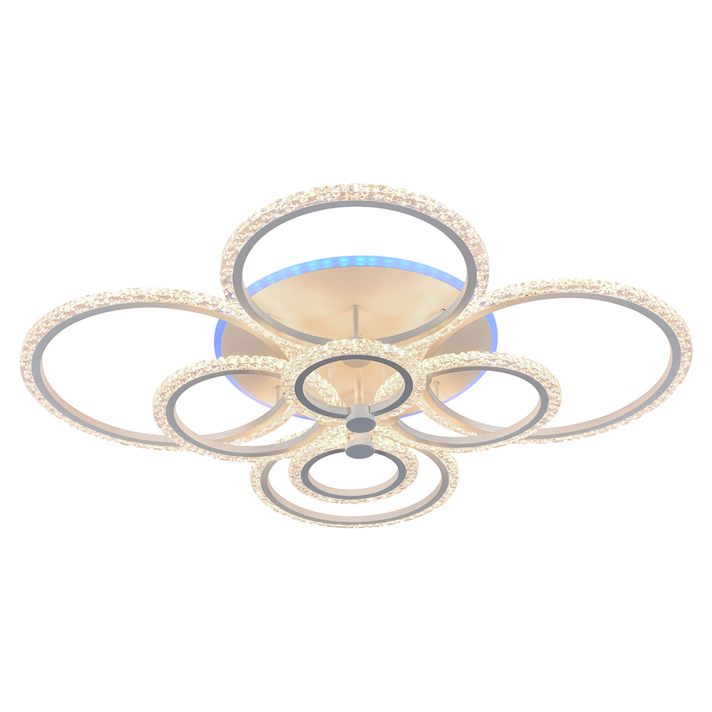 Потолочная светодиодная люстра Profit Light 8027/8 WHT 212W+15W RGB диммируемая с ПДУ, 8027/8
Потолочная светодиодная люстра Profit Light 8027/8 WHT 212W+15W RGB диммируемая с ПДУ, 8027/8