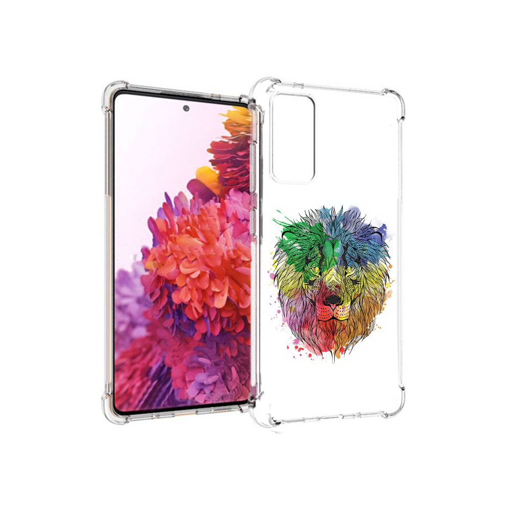 Чехол MyPads Tocco для Samsung Galaxy S20 FE разноцветный гордый лев (PT153647.496.573), Прозрачный, Tocco
Чехол MyPads Tocco для Samsung Galaxy S20 FE разноцветный гордый лев (PT153647.496.573), Прозрачный, Tocco
