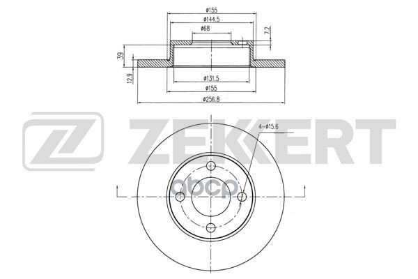 Диск Тормозной Audi 80 Iv 86-, 90 Ii 87-, 100 76- Передний 256,8 Х 12,9 Zekkert Zekkert ар
Диск Тормозной Audi 80 Iv 86-, 90 Ii 87-, 100 76- Передний 256,8 Х 12,9 Zekkert Zekkert ар