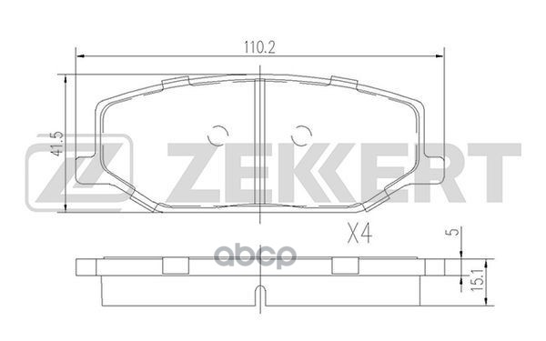 Колодки Тормозные Zekkert Bs1231 Диск. Передн. Suzuki Jimny (Sn) 98-, Samurai (Sj_) 88-, S
Колодки Тормозные Zekkert Bs1231 Диск. Передн. Suzuki Jimny (Sn) 98-, Samurai (Sj_) 88-, S