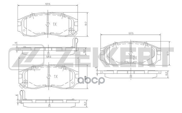 Колодки Тормозные Mitsubishi Colt Iii-Iv 90-, Eclipse I-Ii 91-, Galant Vi-Vii 87- Передние
Колодки Тормозные Mitsubishi Colt Iii-Iv 90-, Eclipse I-Ii 91-, Galant Vi-Vii 87- Передние