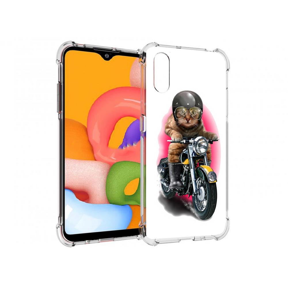 Чехол MyPads Tocco для Samsung Galaxy A01 мото-кот (PT144711.509.485), Прозрачный, Tocco
Чехол MyPads Tocco для Samsung Galaxy A01 мото-кот (PT144711.509.485), Прозрачный, Tocco
