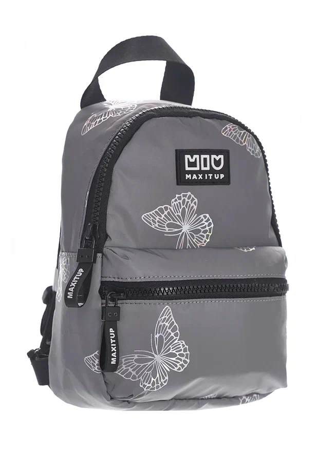 Рюкзак Maxitup Super Mini Rainbow Butterfly, цвет с/бабочками, размер 23x18x10, Серый, Super Mini
Рюкзак Maxitup Super Mini Rainbow Butterfly, цвет с/бабочками, размер 23x18x10, Серый, Super Mini