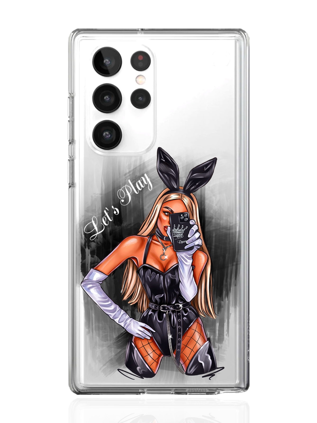 Чехол MustHaveCase для Samsung Galaxy S22 Ultra Игривая зайка Let's Play прозрачный, Прозрачный;черный, Samsung Galaxy S22 Ultra Игривая зайка Let's Play
Чехол MustHaveCase для Samsung Galaxy S22 Ultra Игривая зайка Let's Play прозрачный, Прозрачный;черный, Samsung Galaxy S22 Ultra Игривая зайка Let's Play