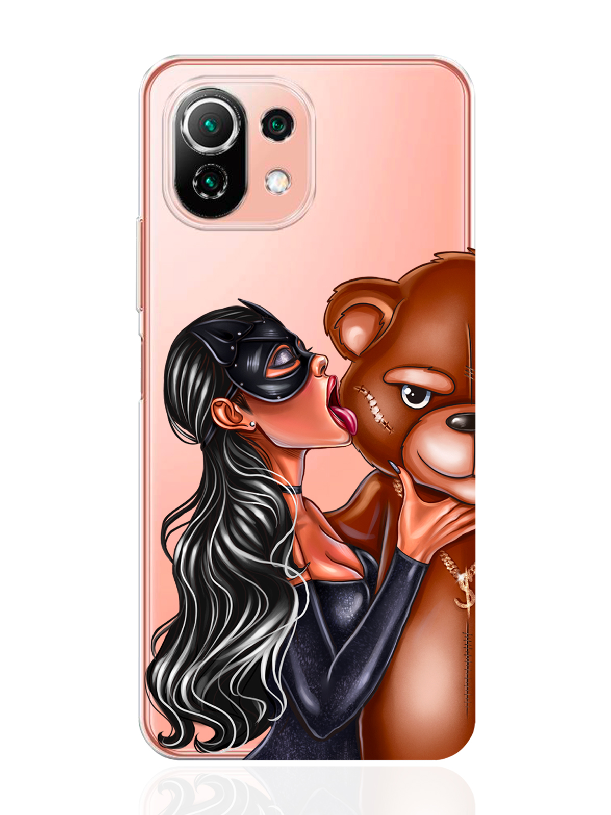 Чехол MustHaveCase для Xiaomi Mi 11 Lite Кошечка брюнетка и мишка прозрачный, Прозрачный;черный;коричневый, Xiaomi Mi 11 Lite Кошечка брюнетка и мишка
Чехол MustHaveCase для Xiaomi Mi 11 Lite Кошечка брюнетка и мишка прозрачный, Прозрачный;черный;коричневый, Xiaomi Mi 11 Lite Кошечка брюнетка и мишка