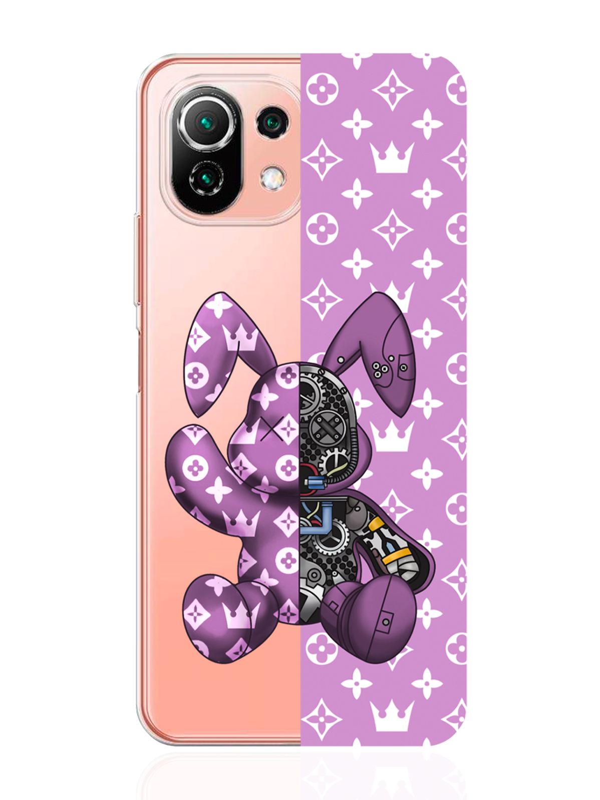 Чехол MustHaveCase для Xiaomi Mi 11 Lite Bunny Розовый прозрачный, Прозрачный;розовый;белый, Xiaomi Mi 11 Lite Bunny Розовый
Чехол MustHaveCase для Xiaomi Mi 11 Lite Bunny Розовый прозрачный, Прозрачный;розовый;белый, Xiaomi Mi 11 Lite Bunny Розовый
