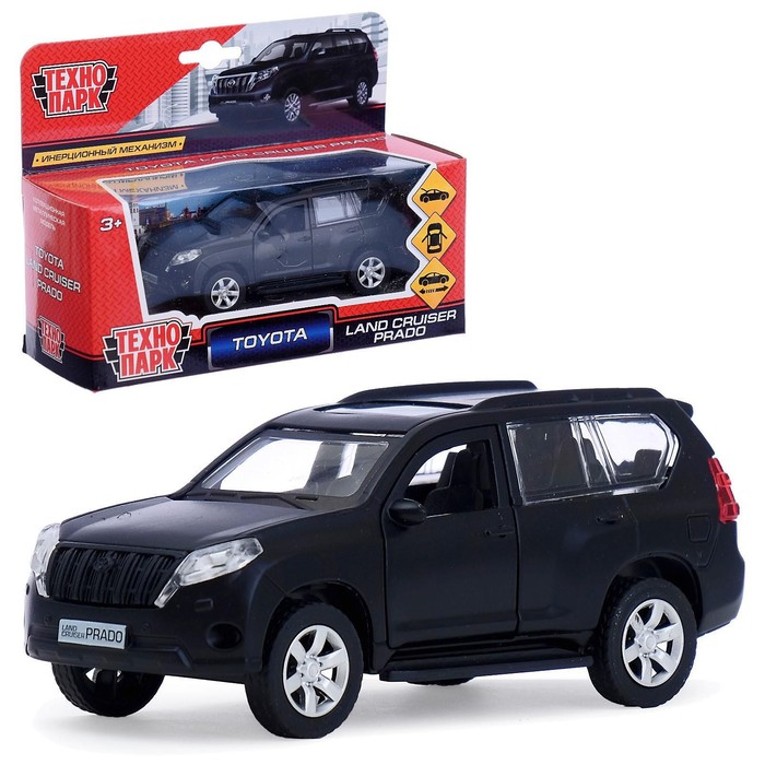 Машина металлическая Технопарк Toyota prado 12 см, чёрный, открывающиеся двери, инерц., Черный
Машина металлическая Технопарк Toyota prado 12 см, чёрный, открывающиеся двери, инерц., Черный