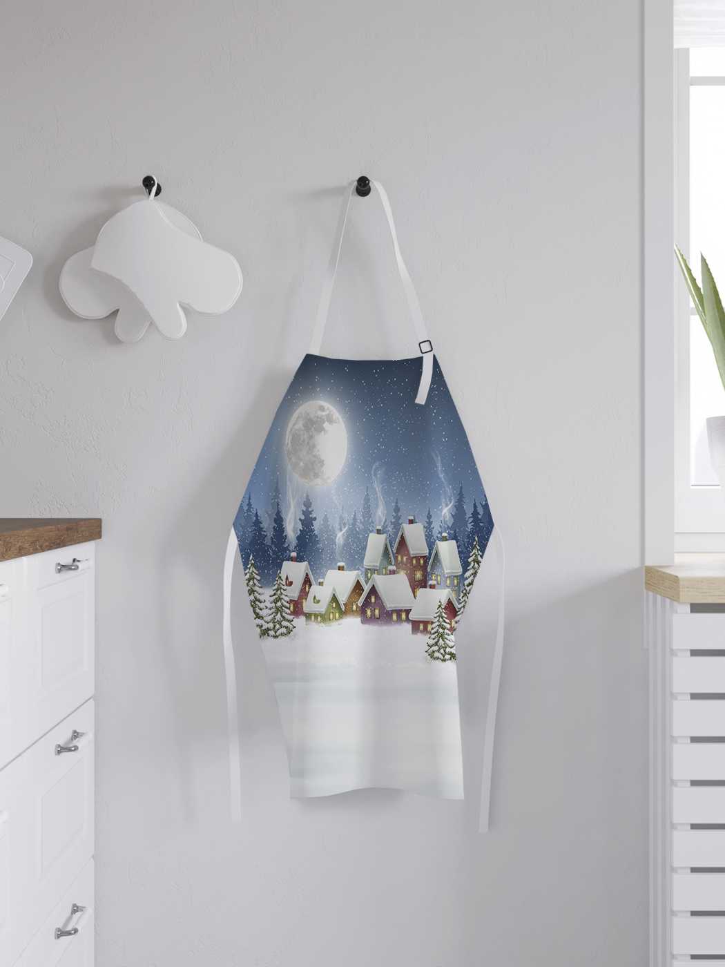 Фартук женский JoyArty для готовки "Зимняя деревня", универсальный размер, Синий
Фартук женский JoyArty для готовки "Зимняя деревня", универсальный размер, Синий