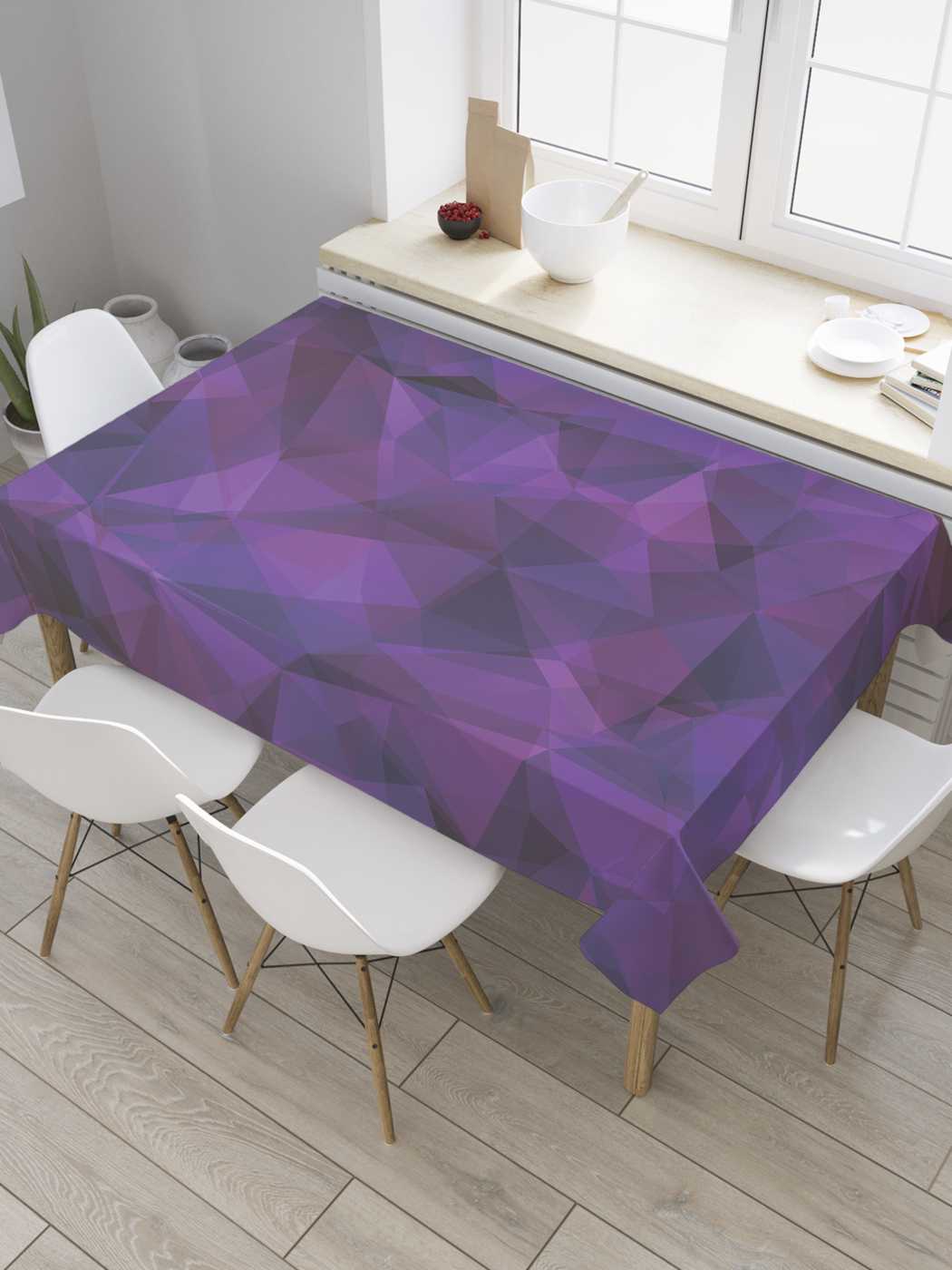 Скатерть прямоугольная JoyArty "Объемные грани" из сатена, 120x145 см, Фиолетовый, Объемные грани
Скатерть прямоугольная JoyArty "Объемные грани" из сатена, 120x145 см, Фиолетовый, Объемные грани
