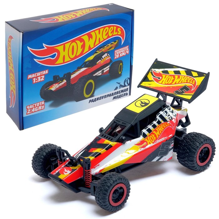 Багги на радиоуправлении 1toy Hot Wheels 2,4GHz, до 20км/ч, 1:32, курковый пульт, красный, Hot Wheels
Багги на радиоуправлении 1toy Hot Wheels 2,4GHz, до 20км/ч, 1:32, курковый пульт, красный, Hot Wheels