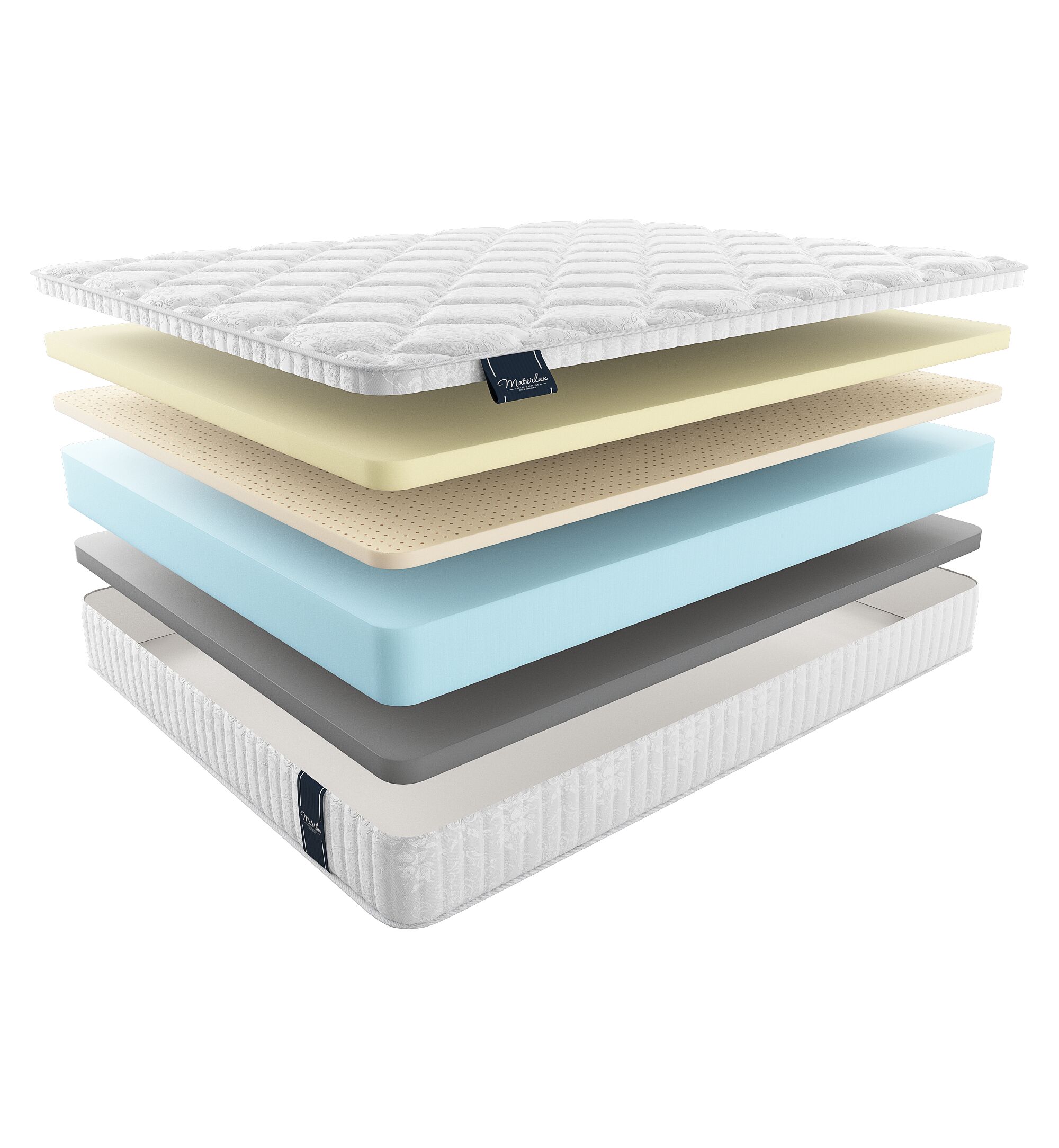 Матрас Materlux New Elite Carbone 155х220, Бежевый;белый;серый;серебристый, Carbone
Матрас Materlux New Elite Carbone 155х220, Бежевый;белый;серый;серебристый, Carbone