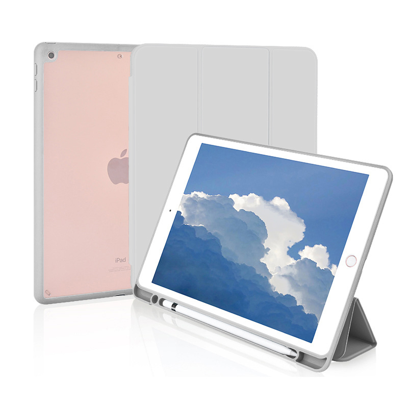 фото Чехол-обложка для apple ipad 7/ipad 8/ipad 9 10.2" серый slimcase