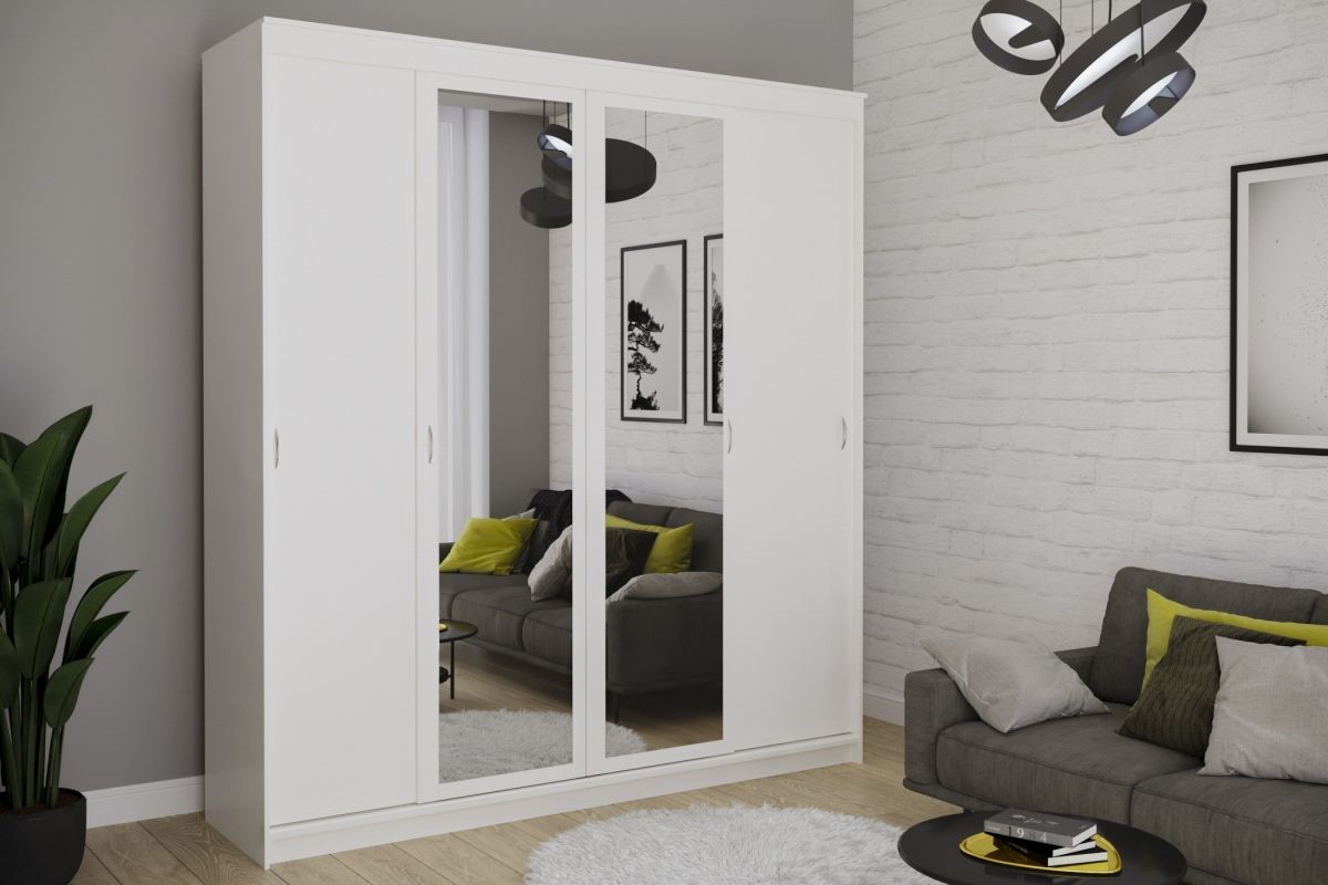 Шкаф-купе Миллениум-4 Белый для одежды четырёхдверный 220x190x60 Мегамебель, Миллениум-4
Шкаф-купе Миллениум-4 Белый для одежды четырёхдверный 220x190x60 Мегамебель, Миллениум-4