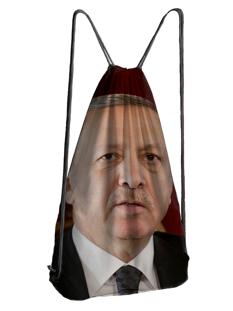 фото Мешок для обуви drabs мешок 27 кружка 3d портрет эрдогана