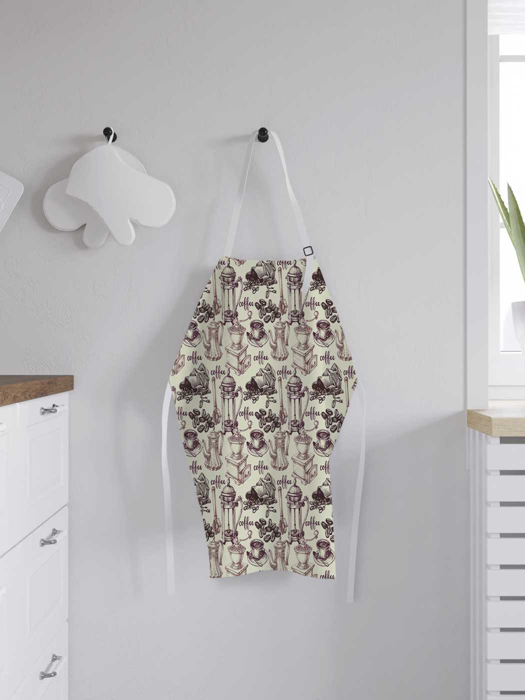 Фартук женский JoyArty для готовки "Раритетная посуда для кофе", универсальный размер, Бежевый
Фартук женский JoyArty для готовки "Раритетная посуда для кофе", универсальный размер, Бежевый