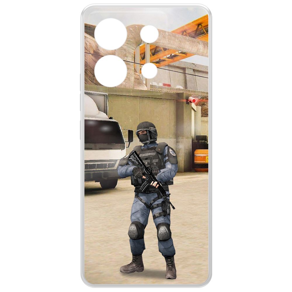 Чехол-накладка Krutoff Clear Case Cтандофф 2 (Standoff 2) - GIGN для Xiaomi Poco X6, Прозрачный
Чехол-накладка Krutoff Clear Case Cтандофф 2 (Standoff 2) - GIGN для Xiaomi Poco X6, Прозрачный