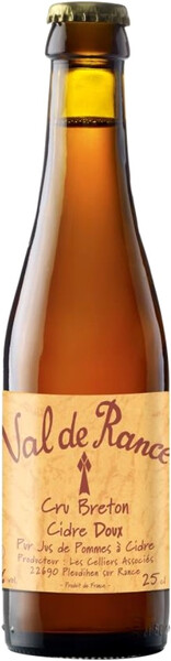 Сидр Les Celliers Associes Val de Rance Bouche Cru Breton Doux Breton IGP 2% 0,25 л
Сидр Les Celliers Associes Val de Rance Bouche Cru Breton Doux Breton IGP 2% 0,25 л