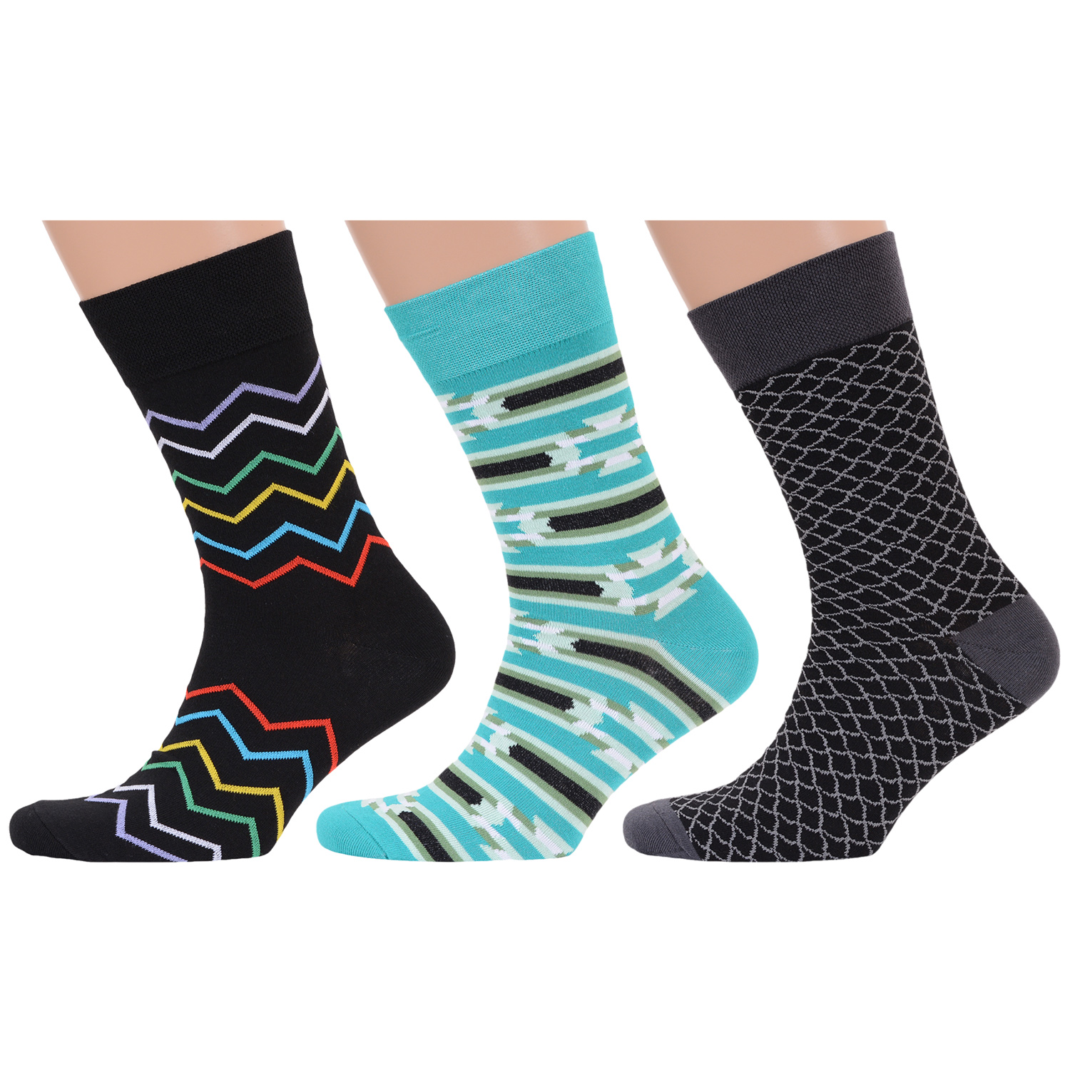 Комплект носков мужских MoscowSocksClub msk3-М43 бирюзовых; черных; зеленых 27, Бирюзовый;черный;зеленый, msk3-М43
Комплект носков мужских MoscowSocksClub msk3-М43 бирюзовых; черных; зеленых 27, Бирюзовый;черный;зеленый, msk3-М43