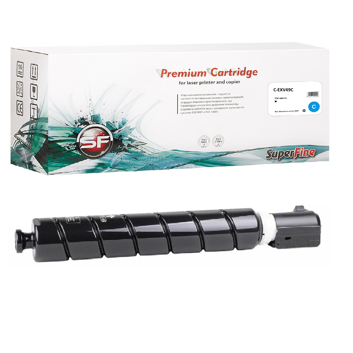 Тонер SuperFine C-EXV49 8525B002 для Canon IR ADVANCE C3320 Cyan, Голубой, SF-C-EXV49C
Тонер SuperFine C-EXV49 8525B002 для Canon IR ADVANCE C3320 Cyan, Голубой, SF-C-EXV49C