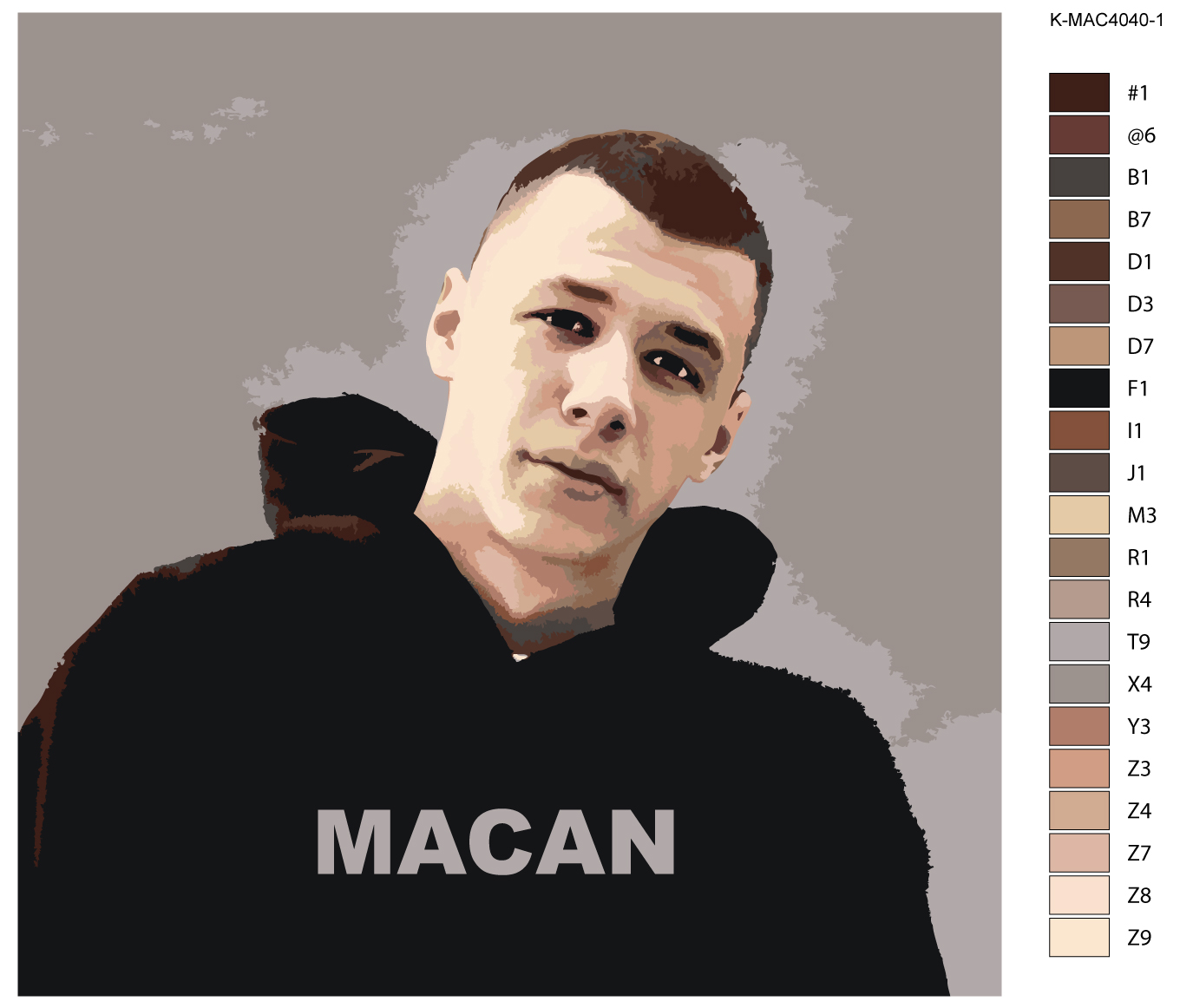 Картина по номерам, 40x40 Живопись по номерам, R0L1-K-MAC4040-1, R0L1-K-MAC4040-1 певец
Картина по номерам, 40x40 Живопись по номерам, R0L1-K-MAC4040-1, R0L1-K-MAC4040-1 певец
